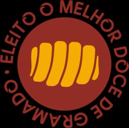 Selo Eleito o melhor doce de Gramado